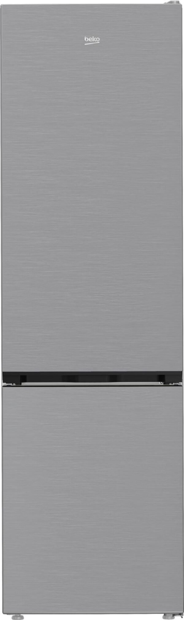 Réfrigérateur combiné 415 L — No Frost, métal brossé