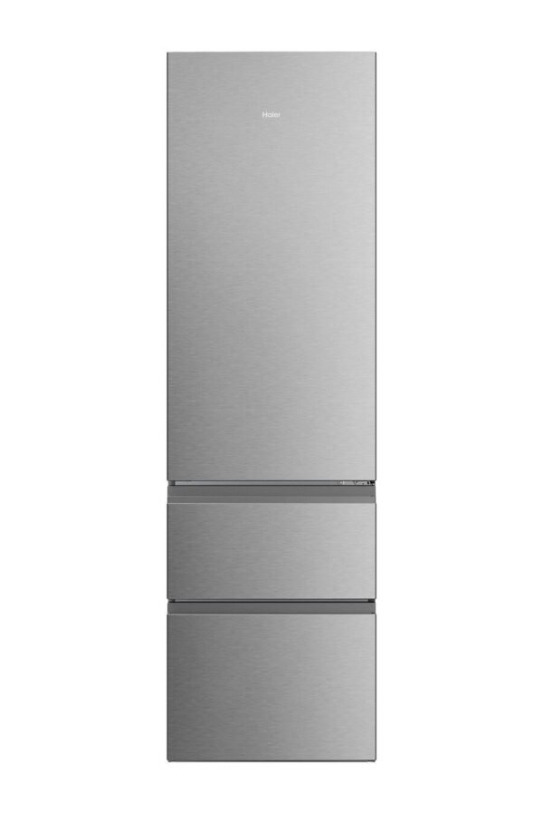 Réfrigérateur combiné 414 L — Total No Frost, classe C, inox